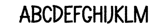 Chicken Crayon Font UPPERCASE