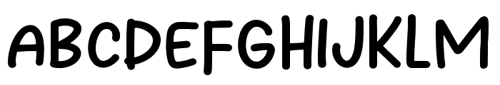 Chickenic Font LOWERCASE
