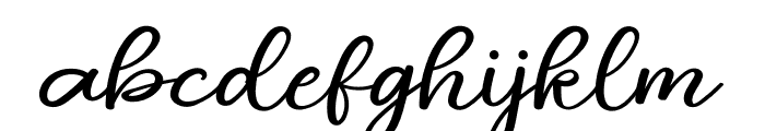 Chickie Font LOWERCASE