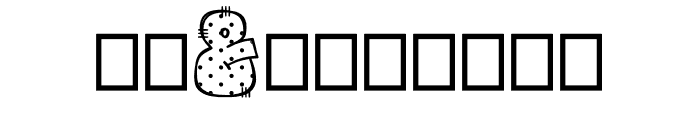 Chicks Black Regular Font OTHER CHARS