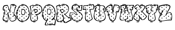 Chicks Black Regular Font LOWERCASE