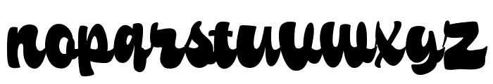 Chicoe Regular Font LOWERCASE