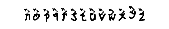Chicory Regular Font LOWERCASE