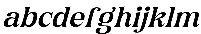 Chiefland Medium Italic Font LOWERCASE