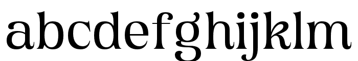 Chiefland-Regular Font LOWERCASE