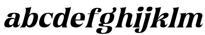 Chiefland SemiBold Italic Font LOWERCASE