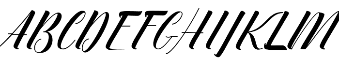 Chietah Font UPPERCASE