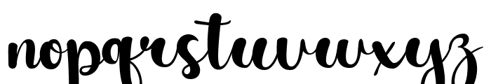 Chifa Script Font LOWERCASE