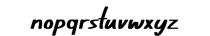 Chifumo Font LOWERCASE