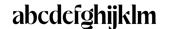 Chigiri-Regular Font LOWERCASE