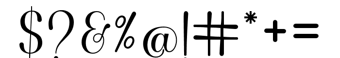 ChigodaScript Font OTHER CHARS