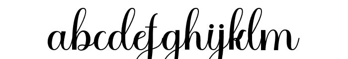 ChigodaScript Font LOWERCASE