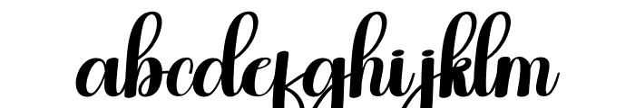 Chikenskin Font LOWERCASE