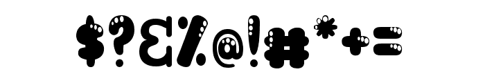 Chiki-Bubbles Font OTHER CHARS