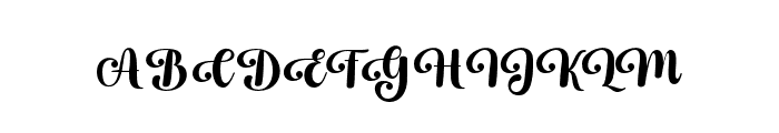 Chiky Regular Font UPPERCASE