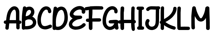 Child Hood Font UPPERCASE