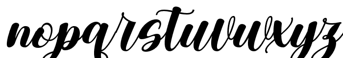 Childa-Italic Font LOWERCASE