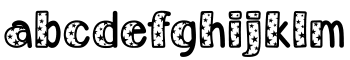 Childe By 18CC Stars Font LOWERCASE