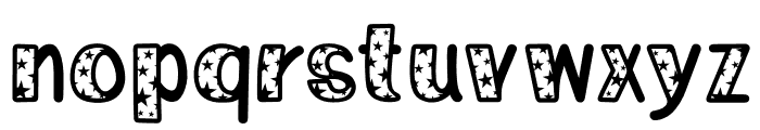 Childe By 18CC Stars Font LOWERCASE