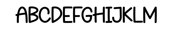 Childern Playground Font UPPERCASE