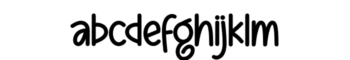 Childern Playground Font LOWERCASE