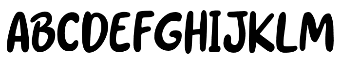 Childgo-Regular Font UPPERCASE
