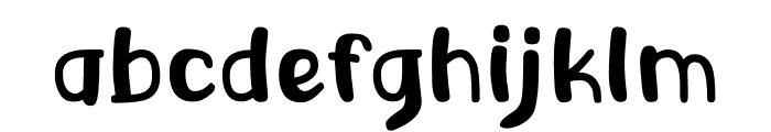 Children Playing Font LOWERCASE