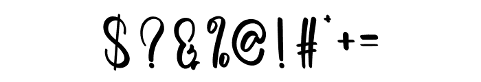 Children Signature Font OTHER CHARS