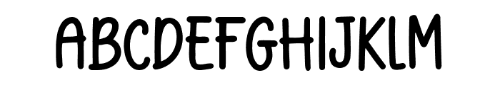 Childrent Font UPPERCASE