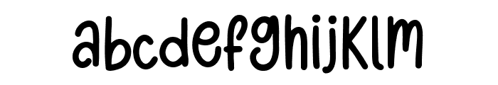 Childrent Font LOWERCASE