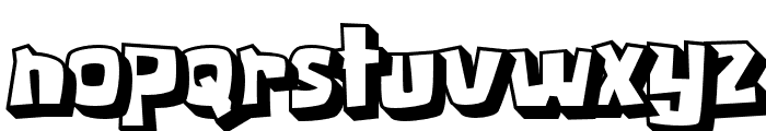 Childstone Extrude Regular Font LOWERCASE