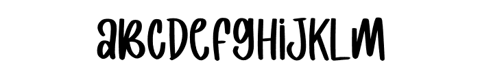 Chill Lock Font LOWERCASE