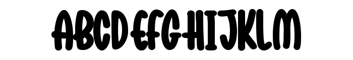 Chill Out Regular Font UPPERCASE
