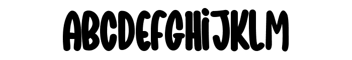 Chill Out Regular Font LOWERCASE