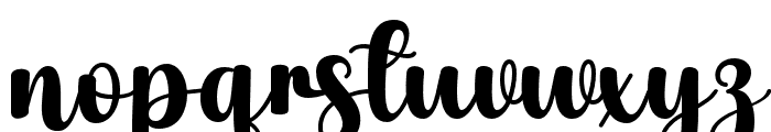 Chilla Regular Font LOWERCASE