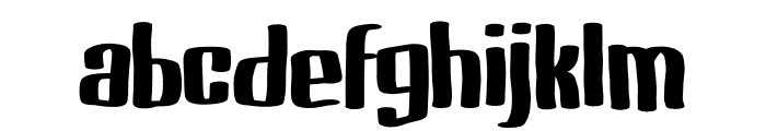 Chillcup Font LOWERCASE