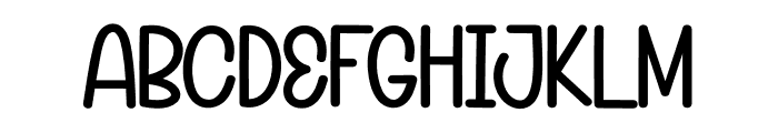 Chilldish Font UPPERCASE