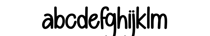 Chilldish Font LOWERCASE