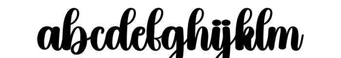 Chilling Font LOWERCASE
