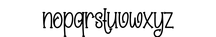 Chilliy Christmas Font LOWERCASE