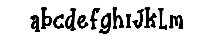 Chillyk-Regular Font LOWERCASE