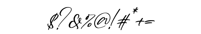 Chimaera Italic Font OTHER CHARS