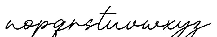 Chimon Signature Font LOWERCASE