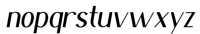 ChimonItalic Font LOWERCASE