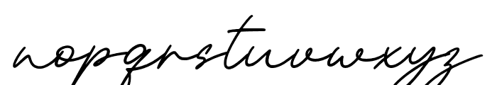 ChimonSignature Font LOWERCASE