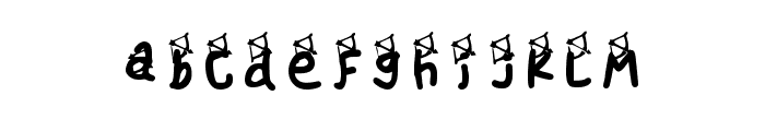 China Doll Regular Font LOWERCASE
