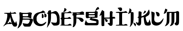 Chinese Buffet Regular Font LOWERCASE