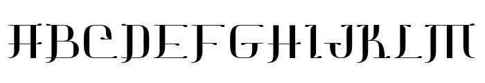 Chinese Prodigy Regular Font UPPERCASE