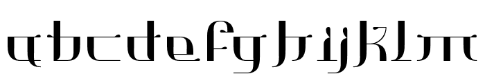 Chinese Prodigy Regular Font LOWERCASE