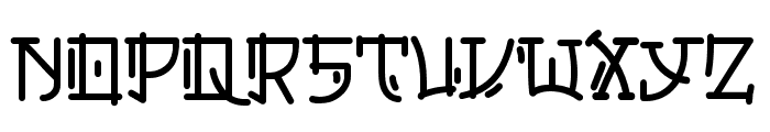 ChineseNewYear Font LOWERCASE